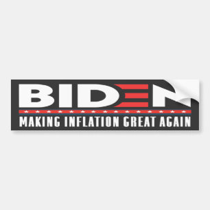 Adesivo Para Carro Excelente Da Inflação Do Fazer Biden Novamente Ant