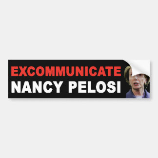 Adesivo Para Carro EXCOMMUNICATE Nancy Pelosi