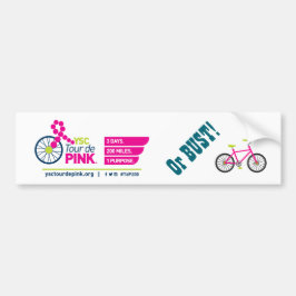 Adesivo Para Carro Excursão de Cor-de-rosa de YSC ou busto!