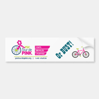 Adesivo Para Carro Excursão de Cor-de-rosa de YSC ou busto!