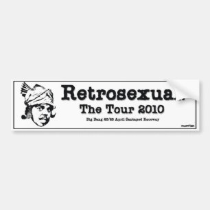 Adesivo Para Carro Excursão de Retrosexual - autocolante no vidro