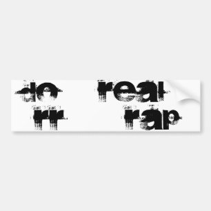 Adesivo Para Carro Exposição da etiqueta real de Bumber do rap