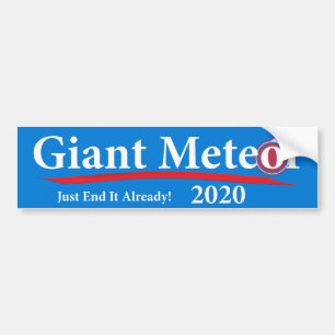 Adesivo Para Carro Extremidade gigante do meteoro 2020 apenas ele já