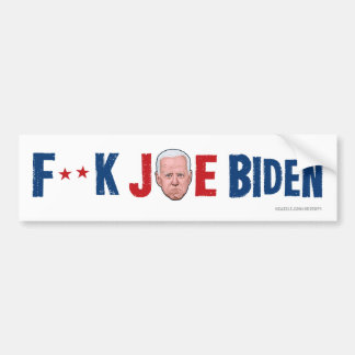 Adesivo Para Carro F**K JORNAL BIDEN Bumper Sticker