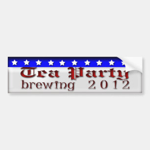 Adesivo Para Carro Fabricação de cerveja do tea party