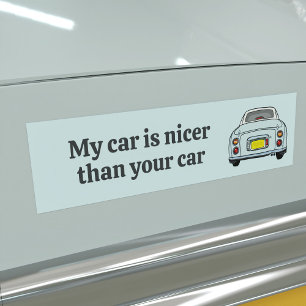 Adesivo Para Carro Fabuloso Blue Figaro Bumper Sticker