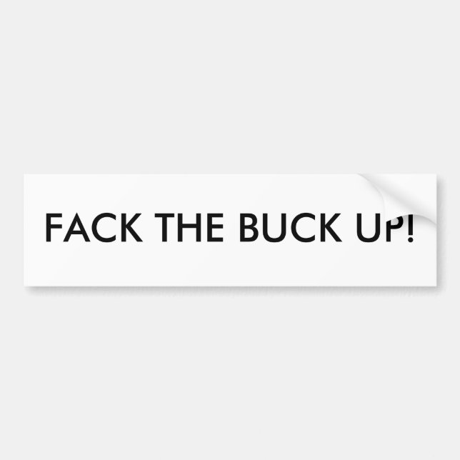 ADESIVO PARA CARRO FACK O FANFARRÃO ACIMA! (Frente)