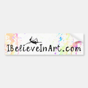 Adesivo Para Carro Fada da arte: promocional de IBelieveInArt.com