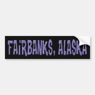 ADESIVO PARA CARRO FAIRBANKS, ALASKA