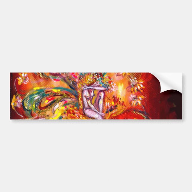 ADESIVO PARA CARRO FAIRY IN RED (Frente)