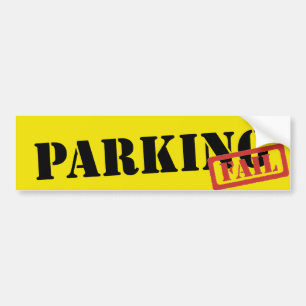 Adesivo Para Carro Falha de estacionamento