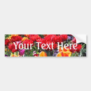 Adesivo Para Carro Falln Floral Crimson Waves