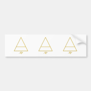 Adesivo Para Carro Falln Pagan Air Element Symbol