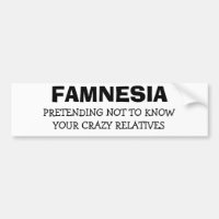 Famnesia - fingindo não conhecer seus parentes