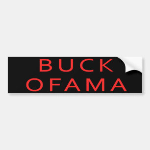 Adesivo Para Carro Fanfarrão Ofama anti Obama Bumpersticker