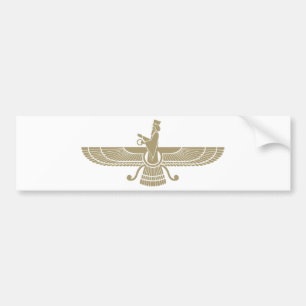 Adesivo Para Carro Faravahar estilizado