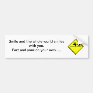 Adesivo Para Carro Fart o humor
