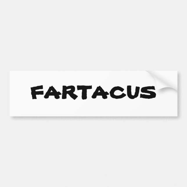 Adesivo Para Carro Fartacus (Frente)