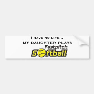 Adesivo Para Carro fastpitch-softball-clipart-11, eu não tenho