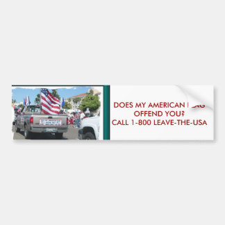 ADESIVO PARA CARRO FAZ MINHA BANDEIRA AMERICANA OFENDEM-NO…