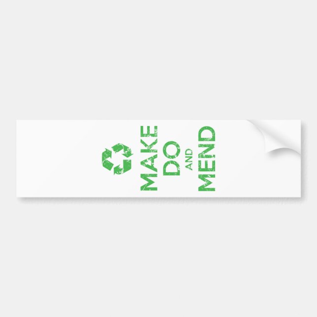 Adesivo Para Carro Fazer com e Mend (Frente)