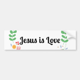 Adesivo Para Carro Fé e esperanças Jesus é Amar Amargo