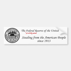 Adesivo Para Carro Federal Reserve: Roubo desde 1913