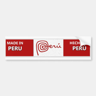 Adesivo Para Carro Feito no autocolante no vidro traseiro de Peru -
