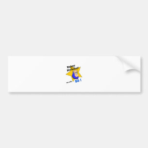 Adesivo Para Carro Feliz aniversario - eu sou SOMENTE 80.png