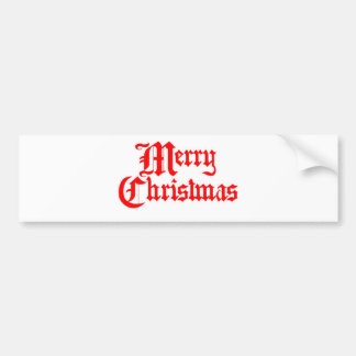 Adesivo Para Carro Feliz Natal