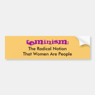 Adesivo Para Carro Feminismo: , as mulheres de NotionThat do radical