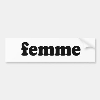 ADESIVO PARA CARRO FEMME