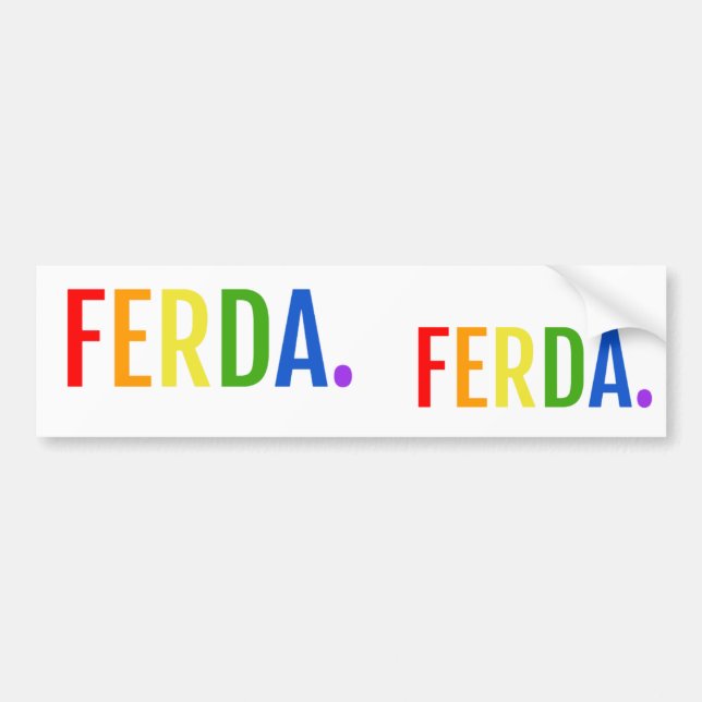 Adesivo Para Carro ferda (Frente)
