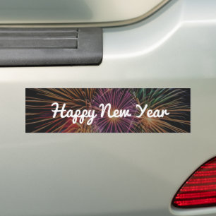 Adesivo Para Carro Festa de Ano Novo Moderno Feriado
