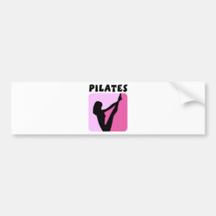 Adesivos De Para-choque Pilates | Zazzle.com.br