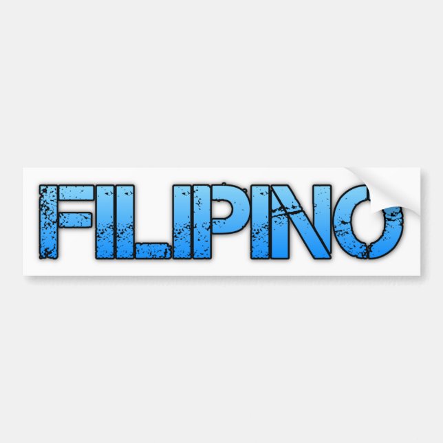 ADESIVO PARA CARRO FILIPINO (Frente)