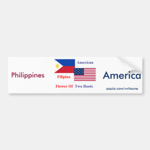 Adesivo Para Carro Filipino-americano