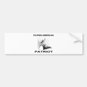 Adesivo Para Carro Filipino-Americano