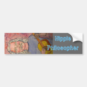 Adesivo Para Carro Filósofo Hippie