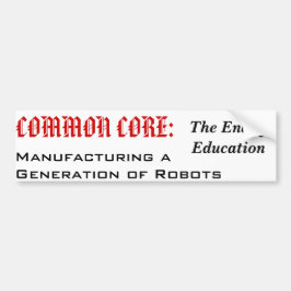 Adesivo Para Carro Fim da educação?