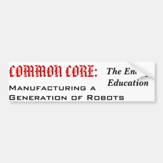 Adesivo Para Carro Fim da educação?