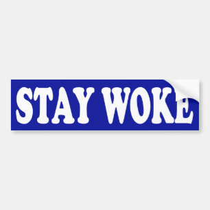 Adesivo Para Carro Fique Woke