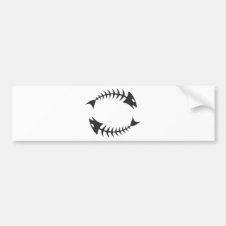 Adesivo Para Carro Fishbone dobro Fischgräte