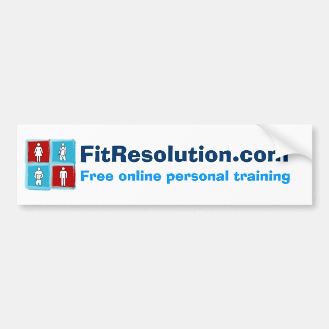 Adesivo Para Carro FitResolution - autocolante no vidro traseiro! (Frente)