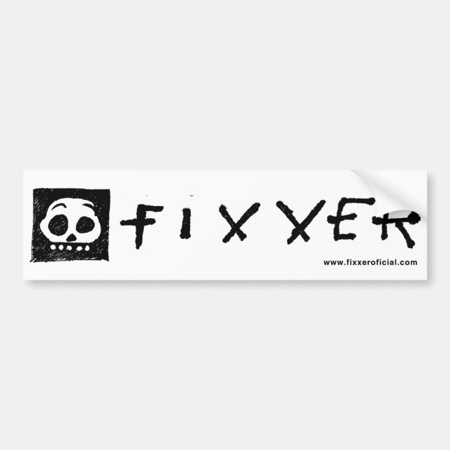 Adesivo para carro FIXXER (Frente)