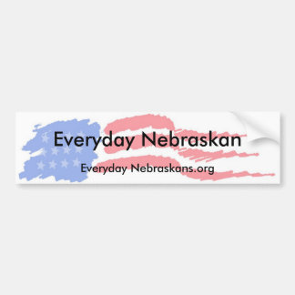 Adesivo Para Carro flag4, Nebraskan diário, Nebraskans.org diário