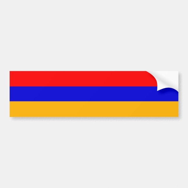 Adesivo Para Carro Flag of Armenia (Frente)