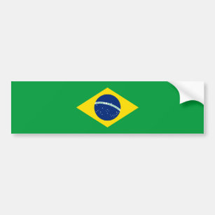 Adesivo Para Carro Flag of Brazil