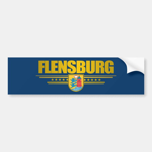 Adesivo Para Carro Flensburg (Frente)