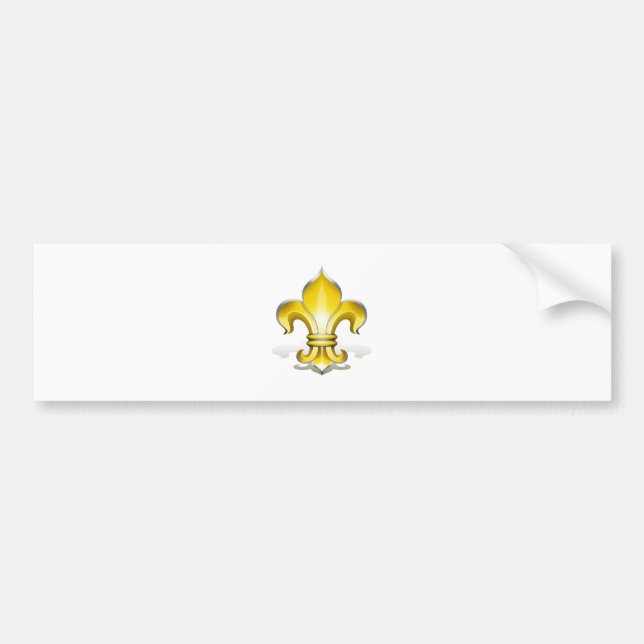 Adesivo Para Carro Fleur de Lys (Frente)